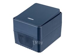 Выключатель О/У 1-клавишный с подсветкой 10 АХ, АНТРАЦИТ, AtlasDesign Profi54 Schneider Electric ATN544013