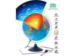 Глобус интерактивный Globen Политический с подсветкой 25см / 12500304