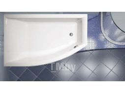 Ванна акриловая VagnerPlast Veronela 160x105 L / VPBA160VEA3LX-04 (с каркасом и экраном)