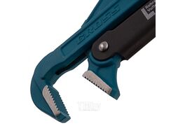 Ключ трубный рычажный, №4, 3", цельнокованый, CrV, тип - "L" GROSS 15606
