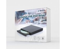 Привод DVD Multi Gembird DVD-USB-04 (черный)