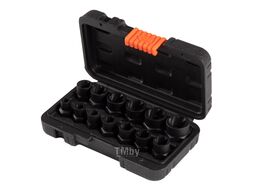 Набор торцевых головок для поврежденных гаек и болтов, 1/4"-3/4", кейс, 14 предметов AFFIX AF10930014C