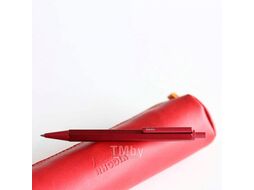 Ручка шарик. "scRipt" 0,7 мм, метал., красный, стерж. черный Clairefontaine 9384C