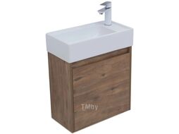 Тумба с умывальником Aquanet Nova Lite 50 / 302521 (дуб рустикальный)