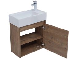 Тумба с умывальником Aquanet Nova Lite 50 / 302521 (дуб рустикальный)