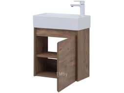 Тумба с умывальником Aquanet Nova Lite 50 / 302521 (дуб рустикальный)