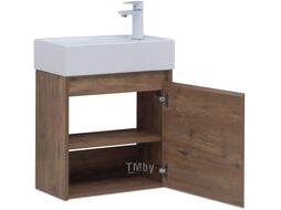 Тумба с умывальником Aquanet Nova Lite 50 / 302521 (дуб рустикальный)