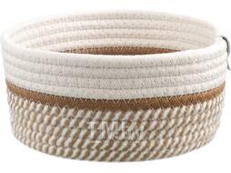 Корзина Bergenson Bjorn Lucy / TL-BB-BSKLC-CTN-21-2 (бежевый/горчичный)