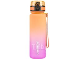 Бутылка для воды UZSpace Orange/Purple / 3026 (500мл, оранжевый/фиолетовый)