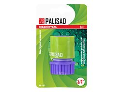 Соединитель пластмассовый быстросъемный, внутренняя резьба 3/4" PALISAD 66155