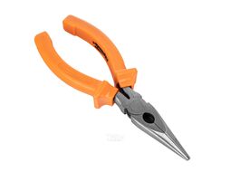 Длинногубцы Classic, 160 мм, прямые шлифованные, пластмассовые рукоятки SPARTA 17157