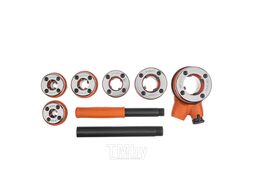 Набор клуппов 1/4"-3/8"-1/2"-3/4"-1"-1 1/4" + плашкодержатель с трещоткой, 9 предм. SPARTA 773355