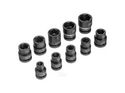 Набор шестигранных ударных торцевых головок 1/2" 10-24 мм 10шт Stels 13997