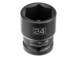 Набор шестигранных ударных торцевых головок 1/2" 10-24 мм 10шт Stels 13997