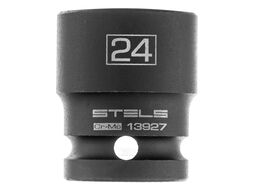 Набор шестигранных ударных торцевых головок 1/2" 10-24 мм 10шт Stels 13997