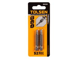 Набор вставок (бит) торцевых 1/4", Hex, 5 мм, 50 мм, 2 предмета TOLSEN TT20335