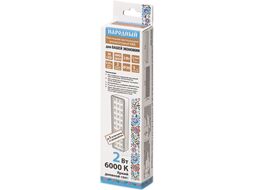 Светильник светодиодный аккумуляторный СБА 30 LED, DC, Li-ion 3,7 В 1 А*ч, 3-5 ч, пластик, Народный TDM SQ0308-0300