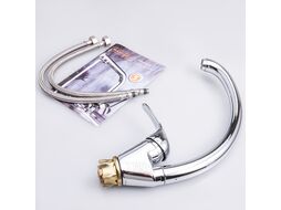 Смеситель для кухни Maxonor с гайкой, хром MN4116-2