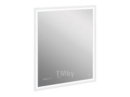 Зеркало: LED 080 design pro 70x85 с подсветкой часы с антизапотеванием прямоугольное Cersanit KN-LU-LED080*70-p-Os
