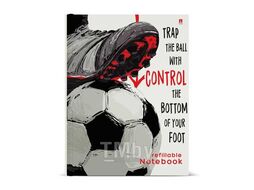 Тетрадь А5 160л на кольцах "FOOTBALL.CONTROL", 7БЦ со сменным блоком Альт 7-160-081/124