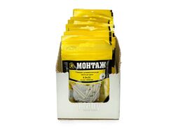 Саморез универсальный 4.0x35, желтый цинк, дой-пак S, (50шт) МОНТАЖ MD001262
