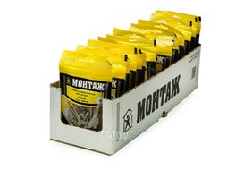 Саморез универсальный 4.0x35, желтый цинк, дой-пак S, (50шт) МОНТАЖ MD001262