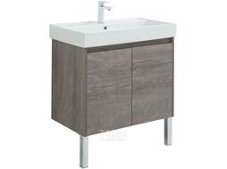 Тумба с умывальником Aquanet Nova Lite 75 / 302527 (дуб рошелье)