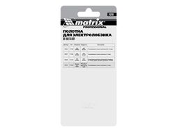 Полотна для электролобзика по металлу, 3 шт. T118AF, 55х1,2мм, Bimetal MATRIX Professional 78209