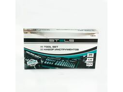 Набор торцевых головок с трещоткой, 1/4", 26 предм. Stels 13574