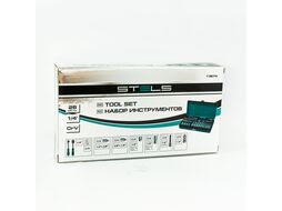 Набор торцевых головок с трещоткой, 1/4", 26 предм. Stels 13574