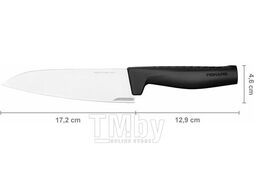 Нож поварской средний 17 см Hard Edge Fiskars 1051748