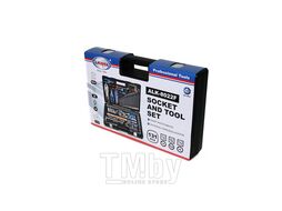 Набор инструмента 1/4", 3/8", 1/2", 6 и 12 гр. 131 предмет Licota ALK-8022F