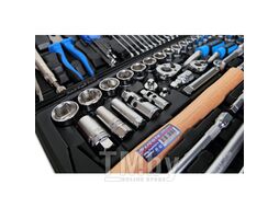 Набор инструмента 1/4", 3/8", 1/2", 6 и 12 гр. 131 предмет Licota ALK-8022F