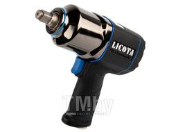 Гайковерт пневматический ударный 1/2" 1085 Нм (113 кГм), композитный Licota PAW-04048
