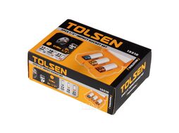 Набор ударных глубоких торцевых головок 1/2", шестигранные, 17, 19, 21 мм TOLSEN TT15510