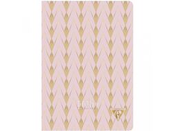 Блокнот А5 148*210 мм, 48 л., лин. "Neo Deco Spring-Summer collection", шитый, морской зеленый Clairefontaine 193336C