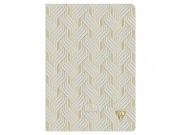Блокнот А5 148*210 мм, 48 л., лин. "Neo Deco Spring-Summer collection", шитый, морской зеленый Clairefontaine 193336C