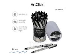 Ручка шариковая автоматическая "ArtClick. Газета", 0,5мм, синяя Bruno Visconti 20-0281/21