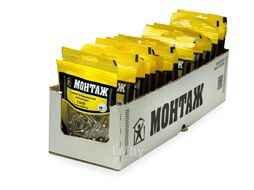 Саморез универсальный 5.0x45, желтый цинк, дой-пак S, (30шт) МОНТАЖ MD001284