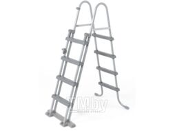Каркасный бассейн Bestway Power Steel 56670 (488x244x122см, с фильтр-насосом, лестницей и тентом)