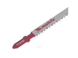 Полотна для электролобзика по металлу, 3 шт. T127D, 75х3мм, HSS MATRIX Professional 78208