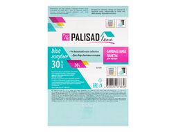 Пакеты для мусора 30 л x 30 шт. голубые, Home Palisad 927045