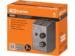 Контактор КМН10960 9А в оболочке с индикатором Ue=220В/АС3 IP54 TDM SQ0709-0021