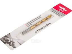 Сверло 7.5х109 HSS-G+TiN HEX1/4" ELITECH 1820.105800