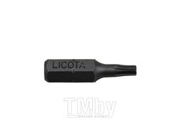 Бита 1/4" torx с отверстием T15 25 мм Licota BTT102515
