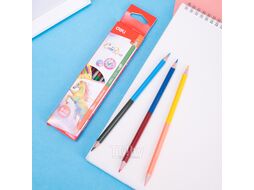 Цветные карандаши двусторон. 6 шт. "ColoRun" Deli EC00500