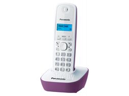 Телефонный аппарат Panasonic KX-TG1611RUR (черный/красный)