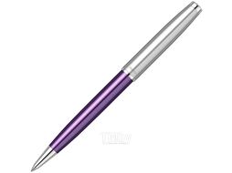 Ручка шарик/автомат "Sonnet Essential SB K545 LaqGreen CT" 1 мм, метал., подарочн. упак., серебристый/зеленый, стерж. черный Parker 2169365