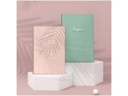 Ежедневник Greenwich Line Vision. Trendy rose A5 / ENA5_38818 (136л)