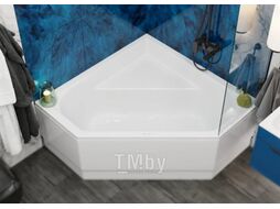 Ванна акриловая VagnerPlast Cavallo 140x140 / VPBA140CAV3X-04 (с каркасом и экраном)